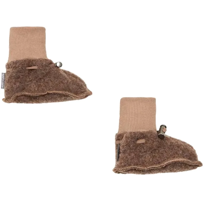 Travel-Ready Sneakers Hust & Claire Baby Cub Brown Felice Socks