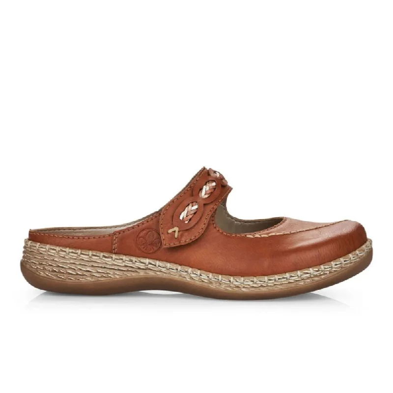 Lightweight Fashion Shoes Rieker Women's Daisy 46468-24 - Cayenne