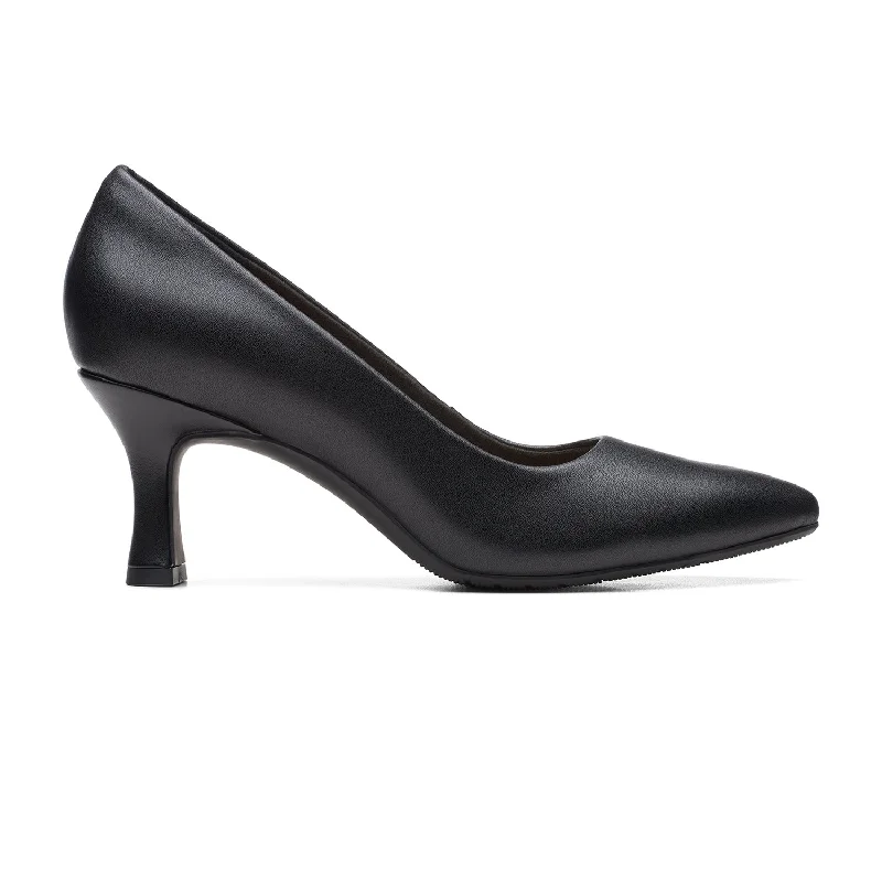 Breathable Street Sneakers Womens - Kataleyna Gem Black Leather