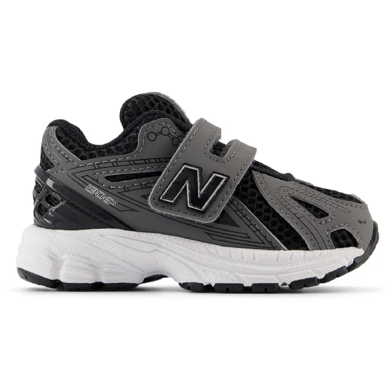 Slip-Resistant Casual Shoes New Balance Black New Balance 1906 Kids Hook & Loop