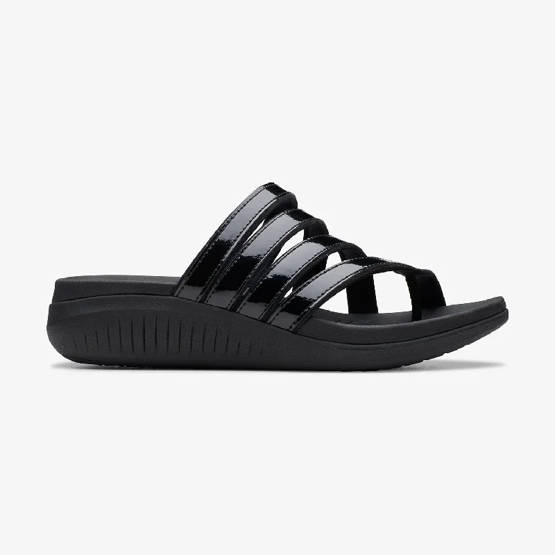 Fashion-Oriented Shoes Womens - Glide Hi Iris Black Patent
