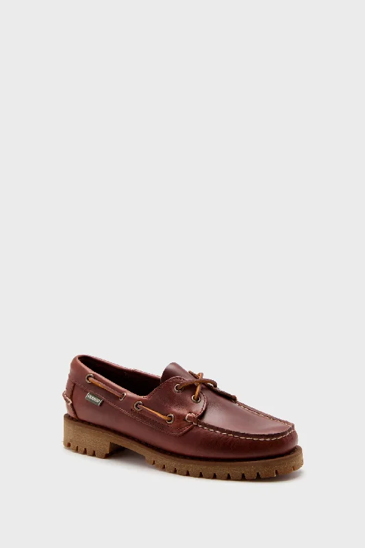 Street Comfort Shoes Brown Waxy Ranger Womens Loafers
