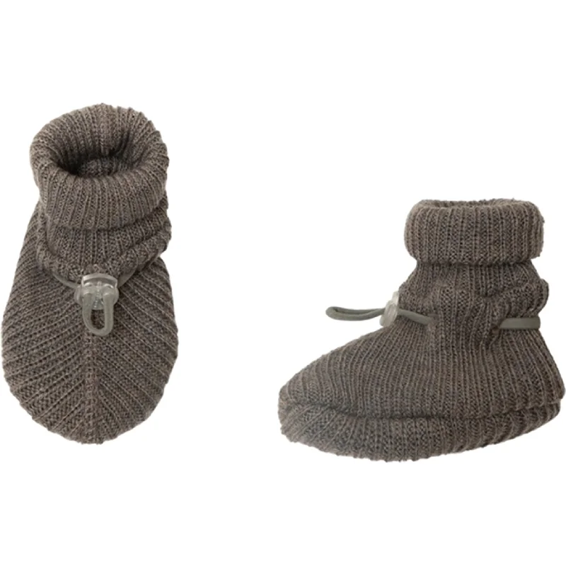Lightweight Mesh Running Shoes Joha Wool Beige Footies 2-Layered