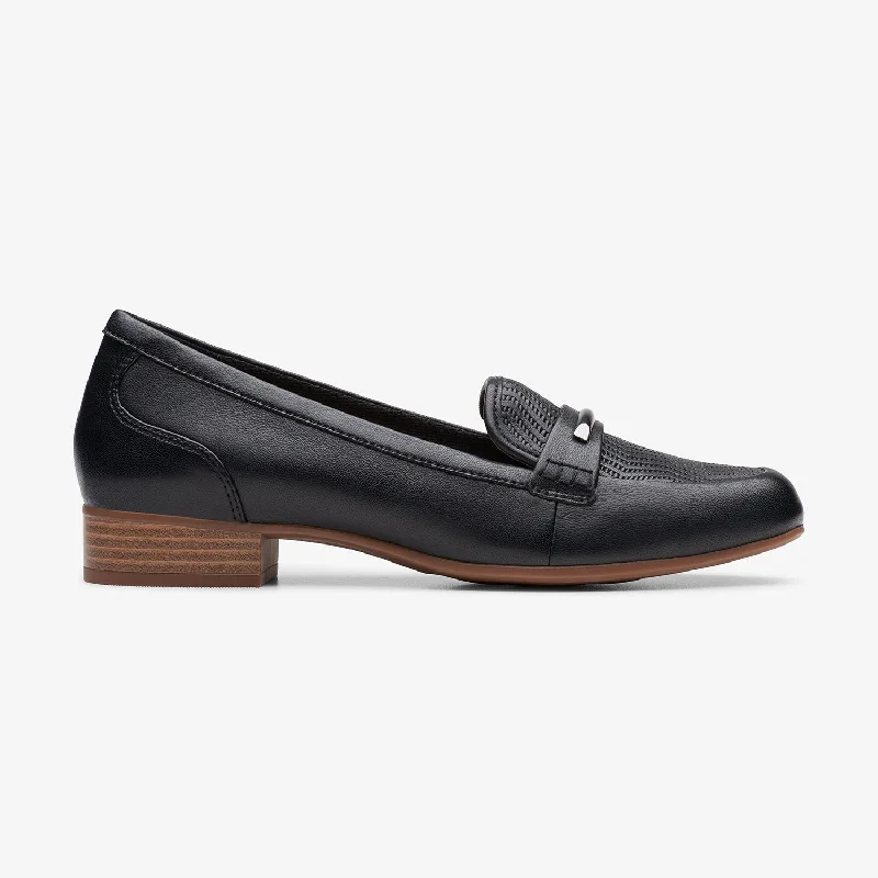 Breathable Foam Sneakers Womens - Juliet Aster Black Leather