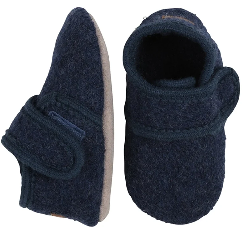 Lightweight Fashion Shoes MELTON Wool Slippers Classic Marine