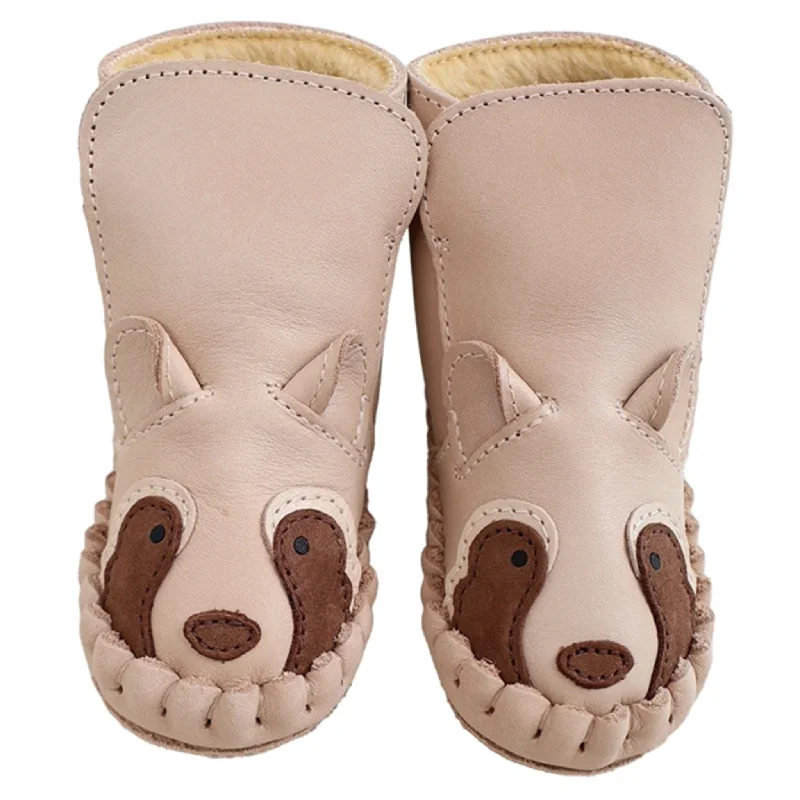 Breathable Street Sneakers Donsje Baby Kapi Special Lining Futter Racoon Ivory Classic Leather