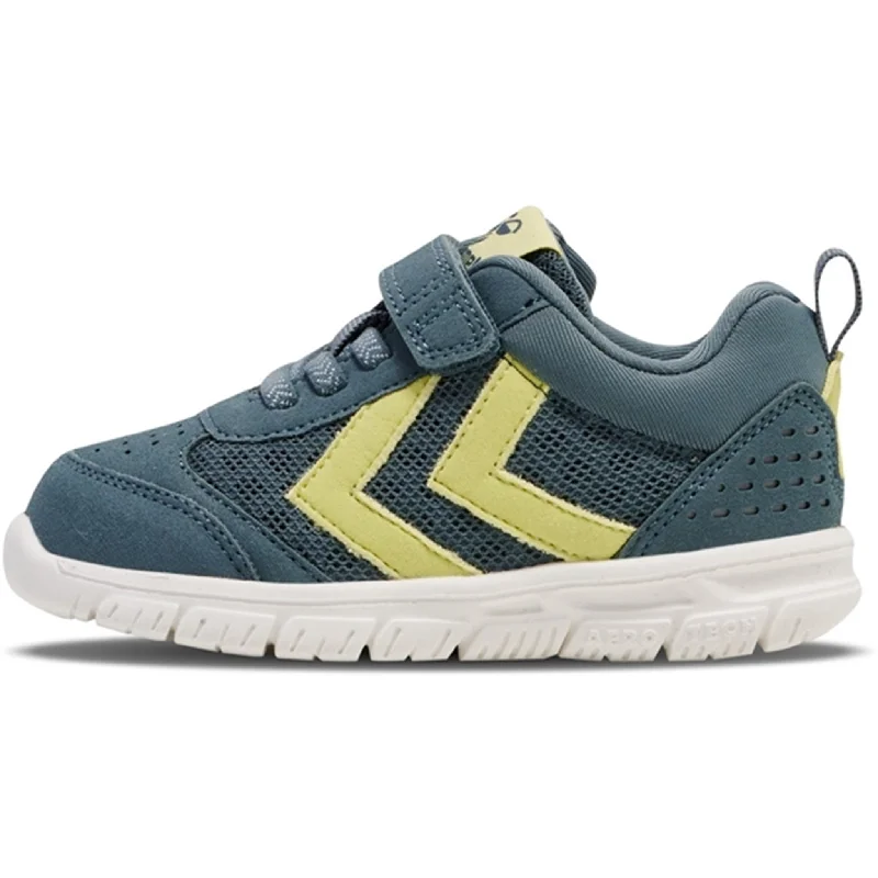 Ergonomic Casual Sneakers Hummel Crosslite Infant Sneakers Stormy Weather