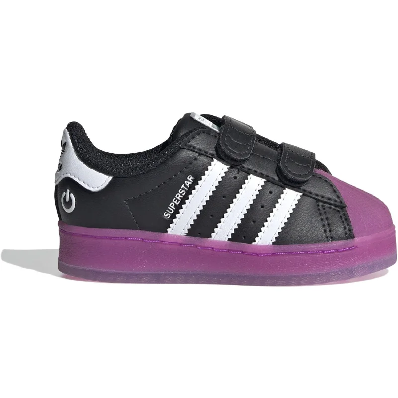 Ultra-Light Casual Shoes adidas Originals Core Black / Purple Burst / Cloud White Superstar Led Lights Cf I Sneakers Ultra-Light Casual Shoes adidas Originals Core Black / Purple Burst / Cloud White Superstar Led Lights Cf I Sneakers