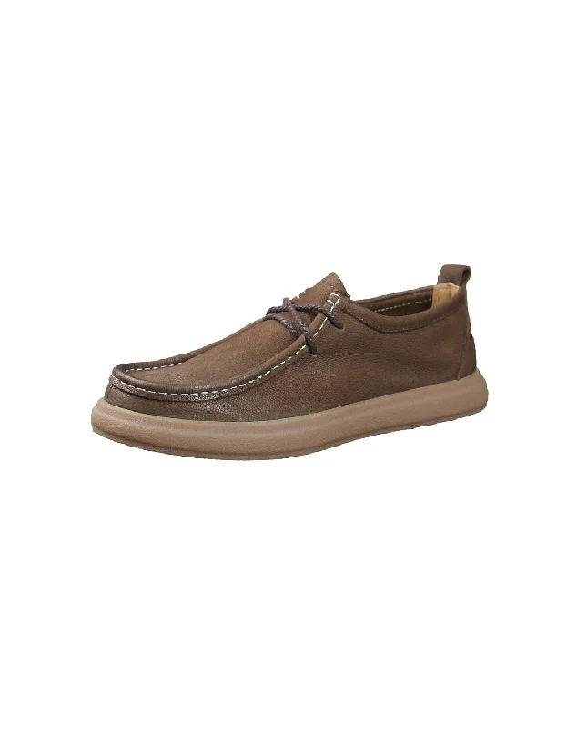 Ultra-Stretch Sneakers Soft Leather Handmade Loafers for Men 38-45