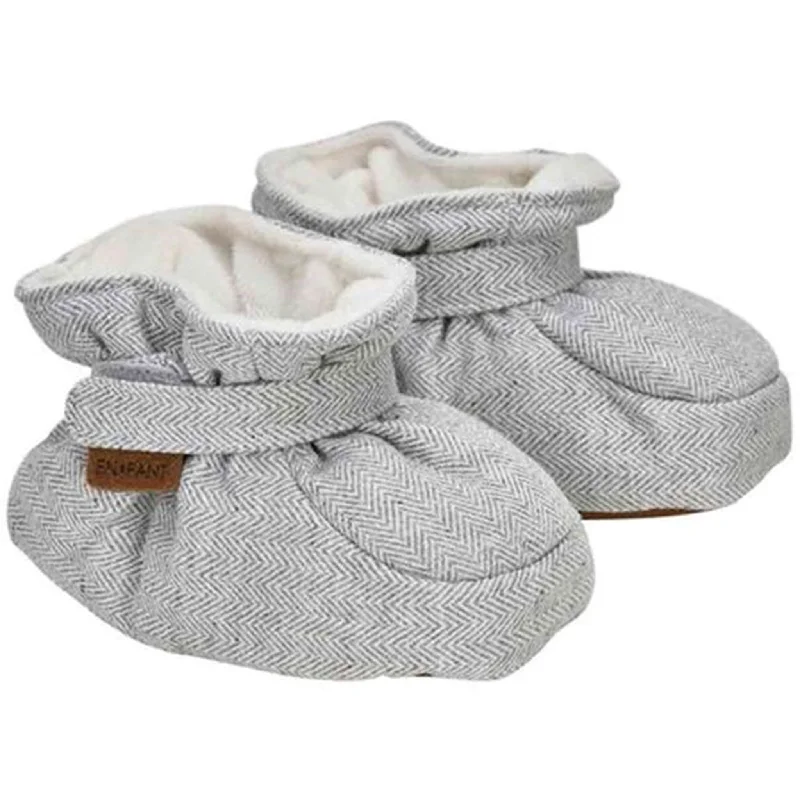 Breathable Street Sneakers En Fant Baby Slippers Grey Melange