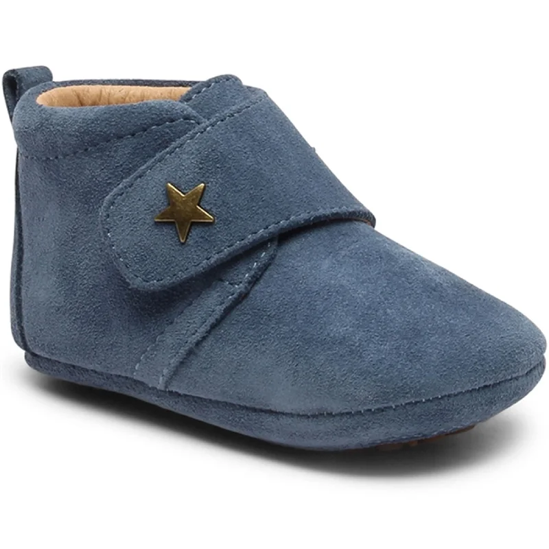 Classic Everyday Shoes Bisgaard Indoor Shoes Baby Star Blue