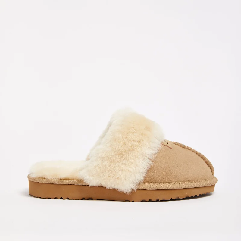 All-Day Cushioned Shoes Women's Designer Slipper Natural