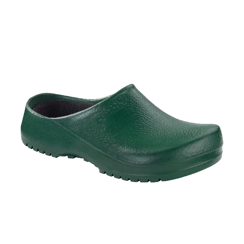 Stylish Travel Shoes Super Birki Fusion Green Polyurethane