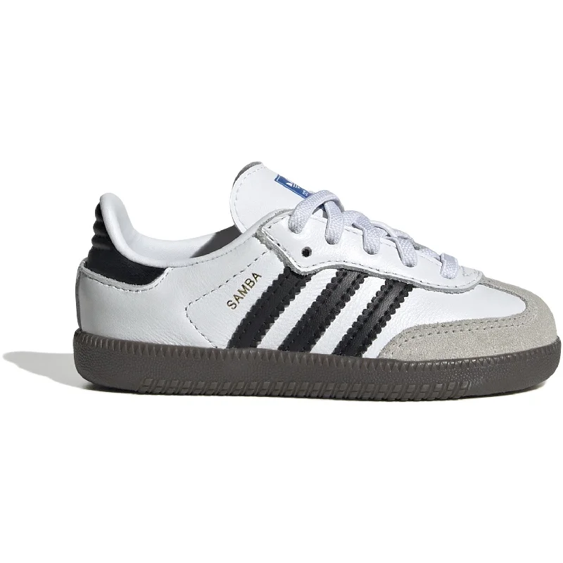 Flexible Athletic Shoes adidas Originals Ftwr White/Core Black/Gum5 Samba Og El I Sneakers