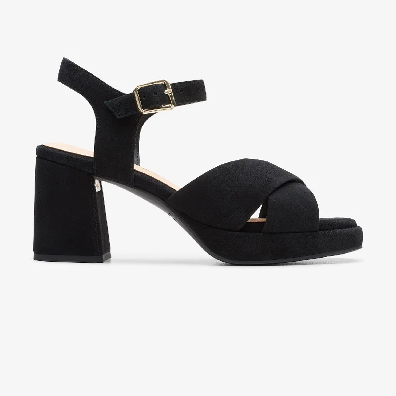 Breathable Comfort Shoes Womens - Ritzy75 Rae Black Suede