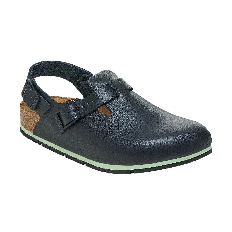 Non-Slip Running Shoes Tokio Pro Black PU Coated Natural Leather