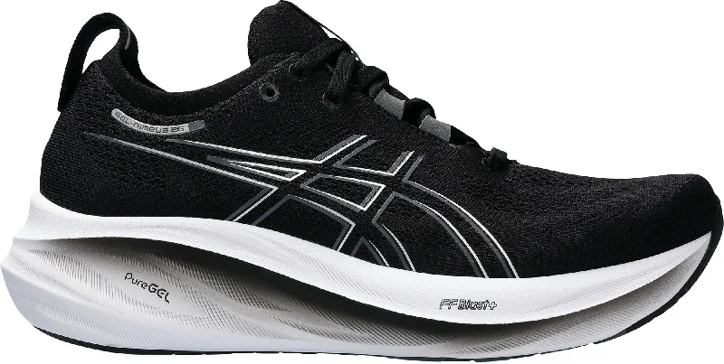 Fashion Running Shoes Asics Gel Nimbus 26 Womens Running Shoes - Black