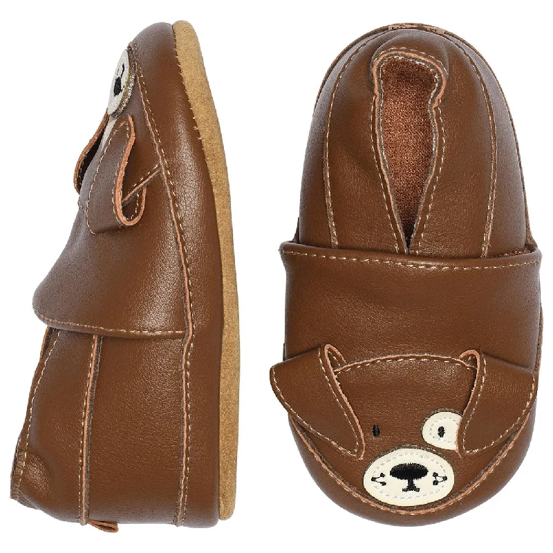 Fashion Running Shoes MELTON Cocoa Brown Hund læder hjemmesko