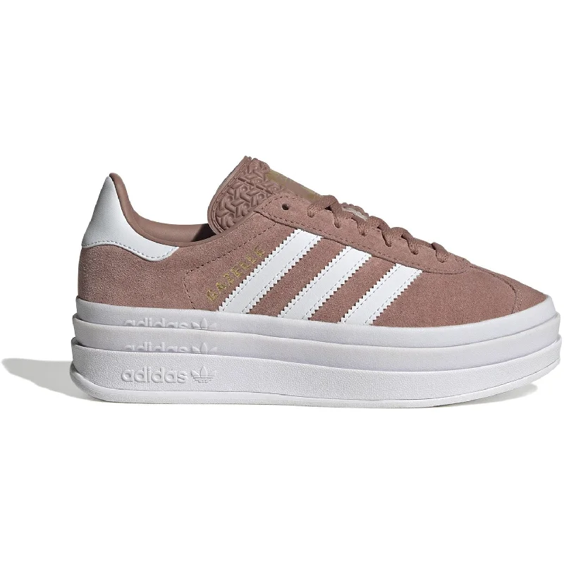 All-Day Cushioned Shoes adidas Originals Warm Clay/Ftwr White/Gold Met. Gazelle Bold J Sneakers