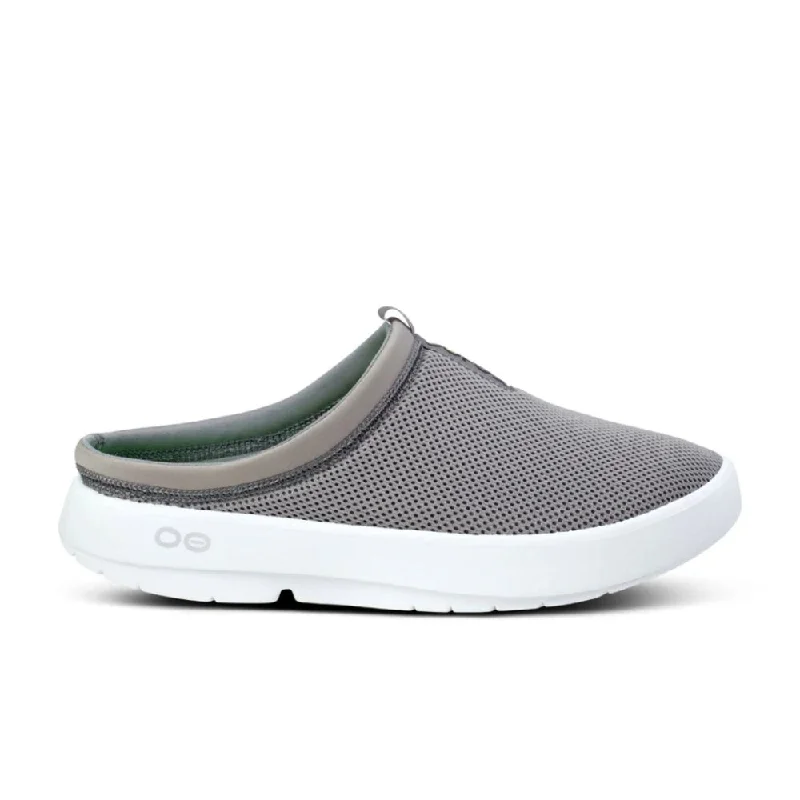 Sporty Casual Shoes OOFOS Men's OOcoozie Sport Mule - Slate