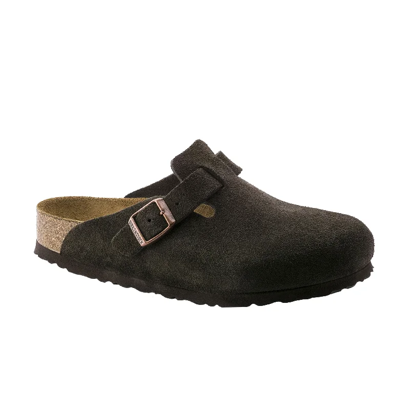 Lightweight Mesh Running Shoes Boston SFB Mocca Suede Leather