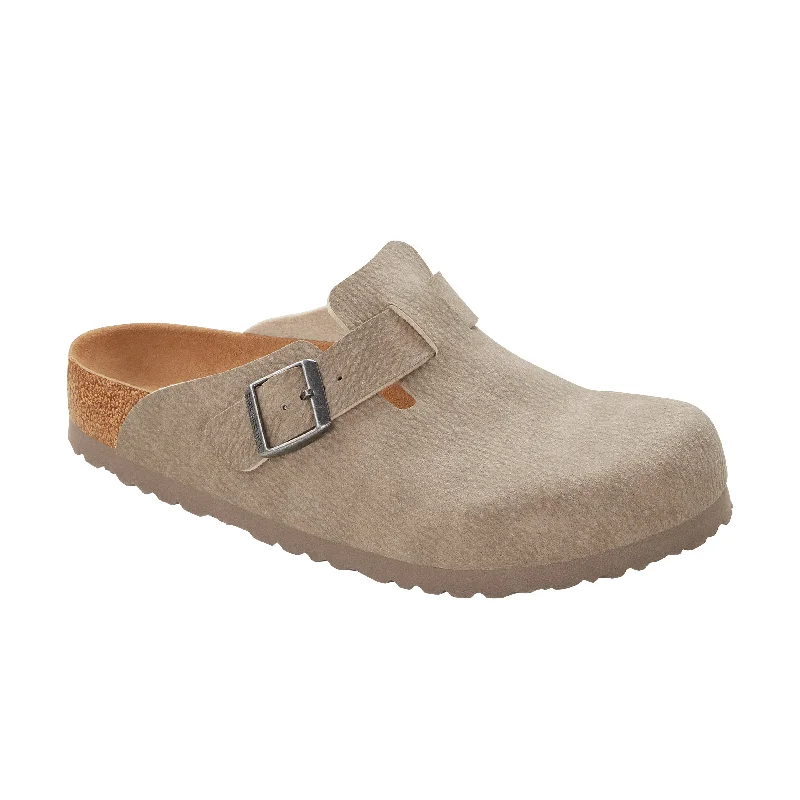 Budget Walking Shoes Boston Desert Dust Vegan Grey Taupe BirkiBuc