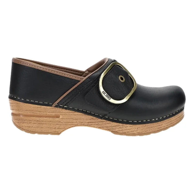 Non-Slip Walking Shoes Dansko Women's Pearson Black Tumbled