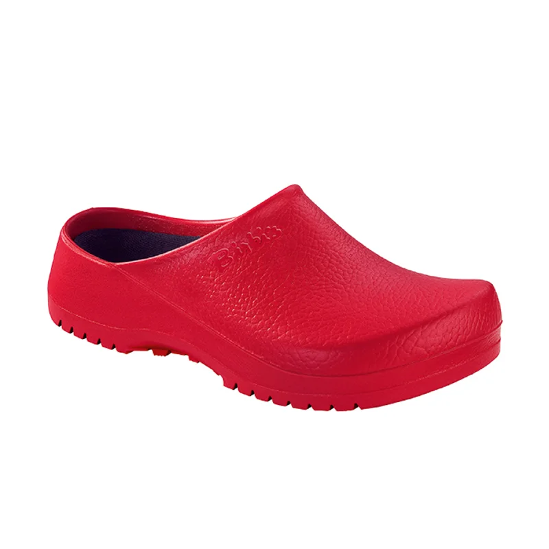 Breathable Loafers Super Birki Fusion Red Polyurethane