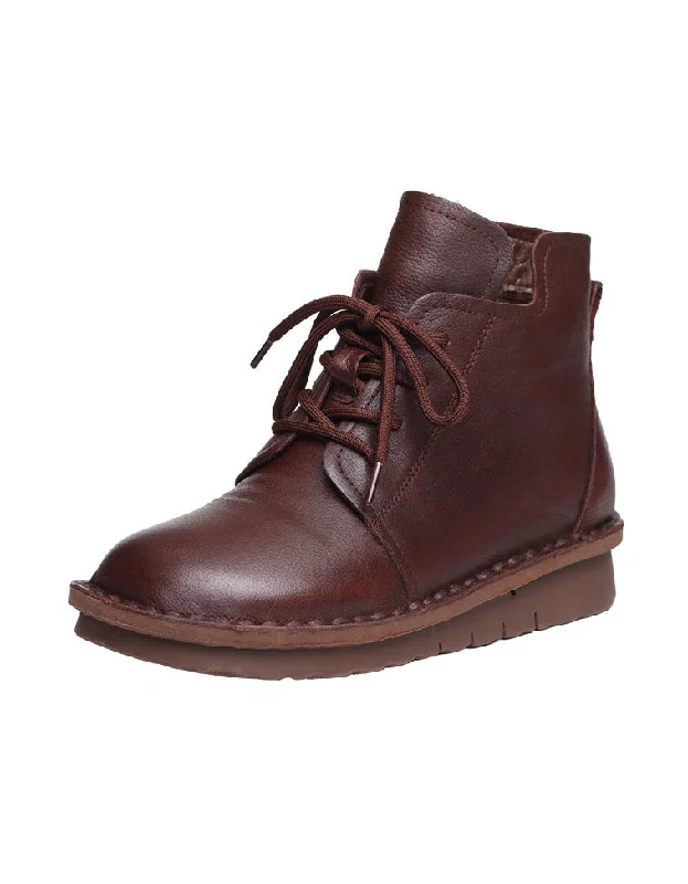 Ultra-Stretch Sneakers Comfortable Lace-up Winter Boots