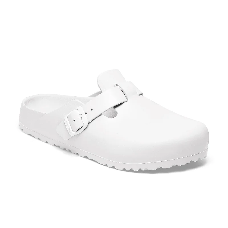 Sleek Walking Shoes Boston EVA White