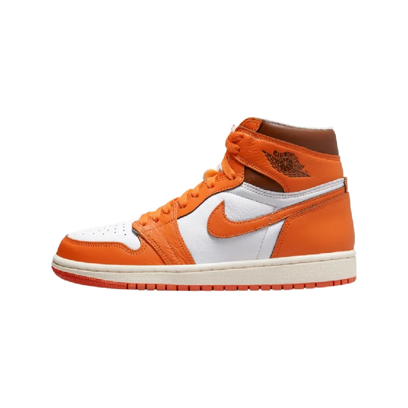 Lightweight Everyday Sneakers Women's Air Jordan 1 Retro High OG Starfish Sail