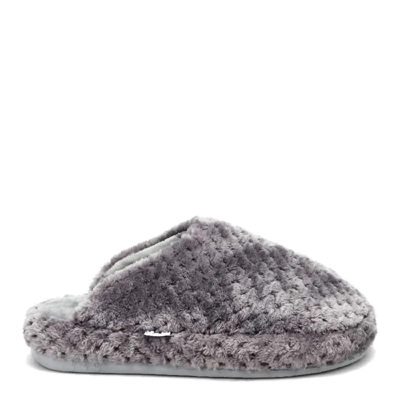 Stylish Running Shoes Women's Unwind Slipper In Dark Grey