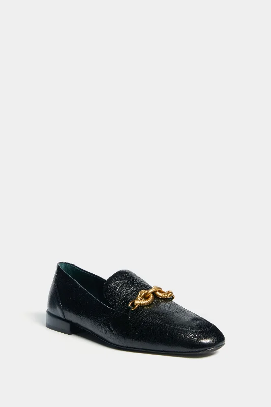Trendy Walking Sneakers Black Jessa Loafer