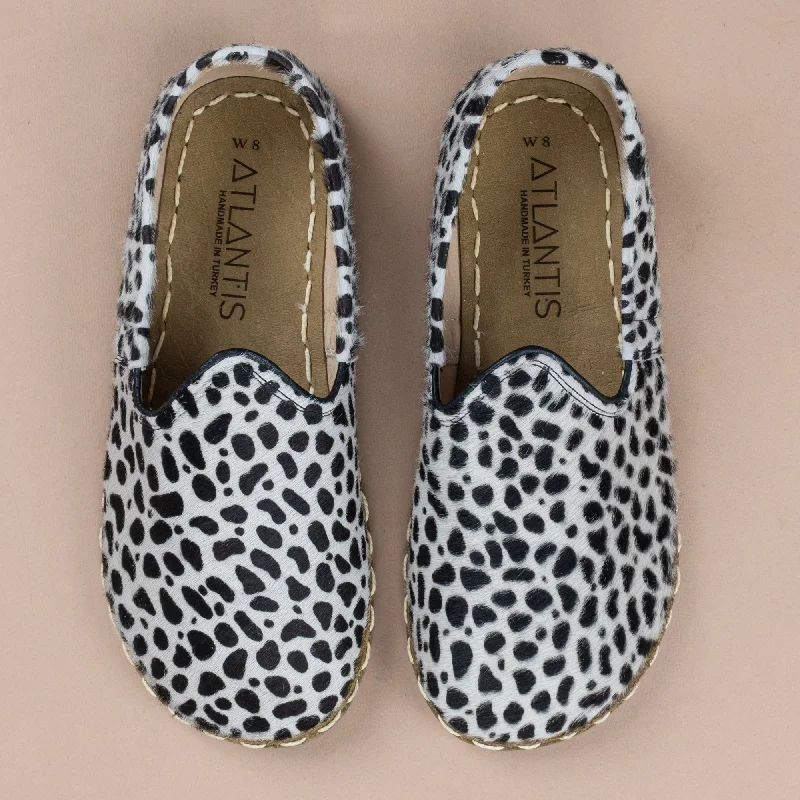 Cozy Memory Foam Shoes Women's Polka Dots Barefoots