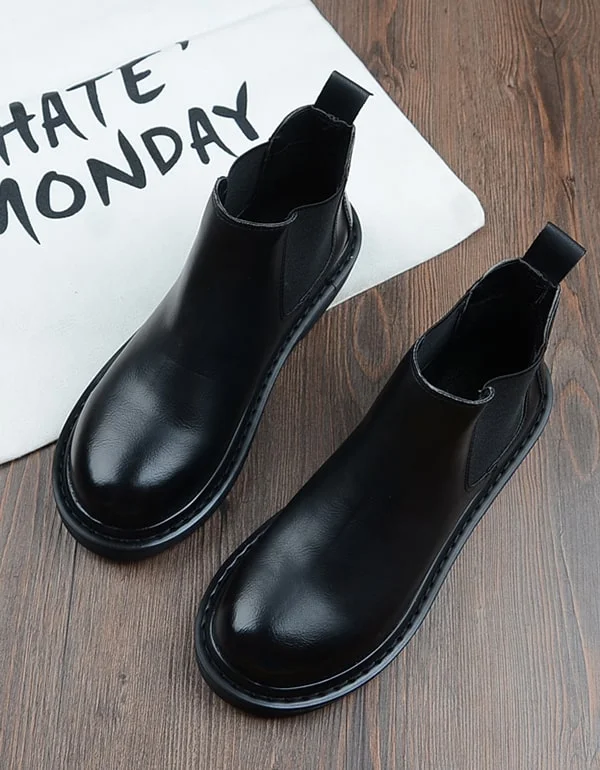 Modern Sport Sneakers Autumn Winter Chelsea Boots Thick-soled