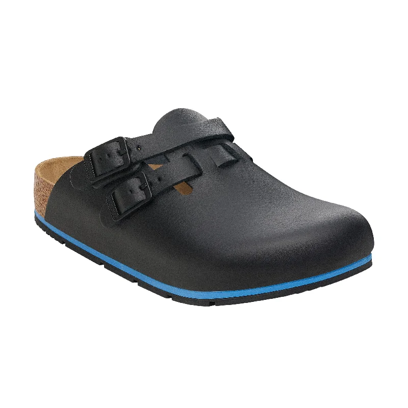 Travel-Ready Sneakers Kay Pro Black PU Coated Natural Leather