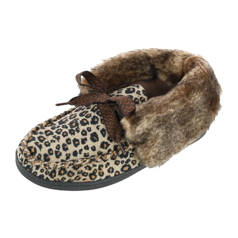 Ultra-Soft Cushion Shoes Women's Microsuede Nelly Moc Bootie Slippers