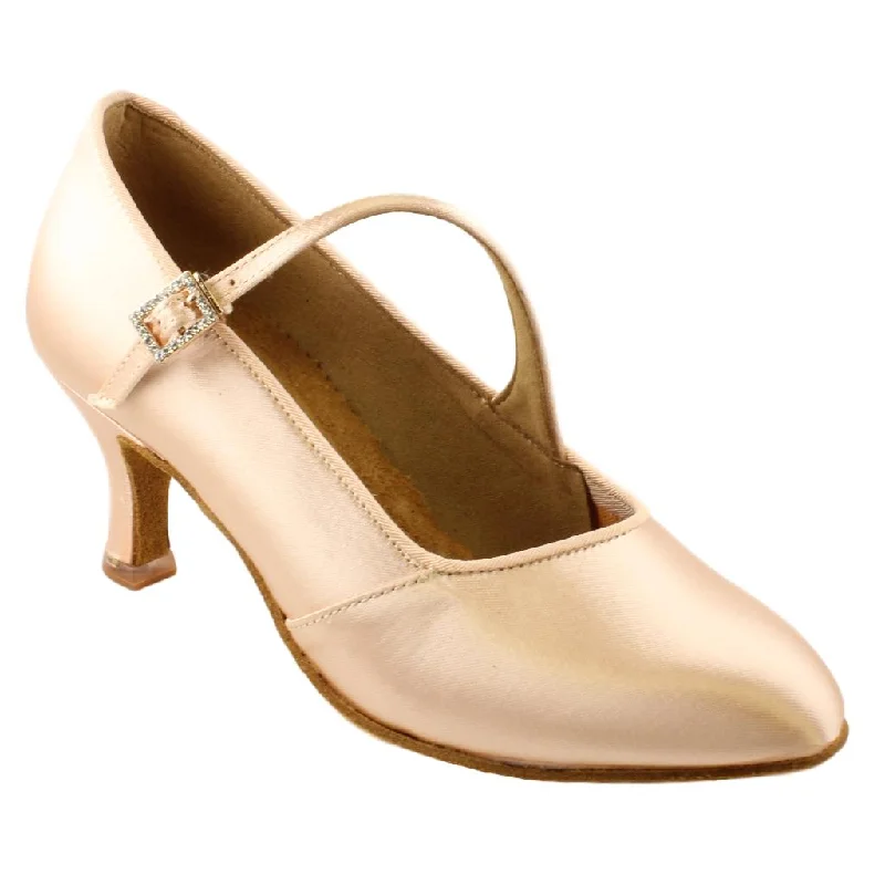 Slip-Resistant Casual Shoes Women's Standard Dance Shoes, Model 149, Heel EH10, Tan 1 Slip-Resistant Casual Shoes Women's Standard Dance Shoes, Model 149, Heel EH10, Tan 1