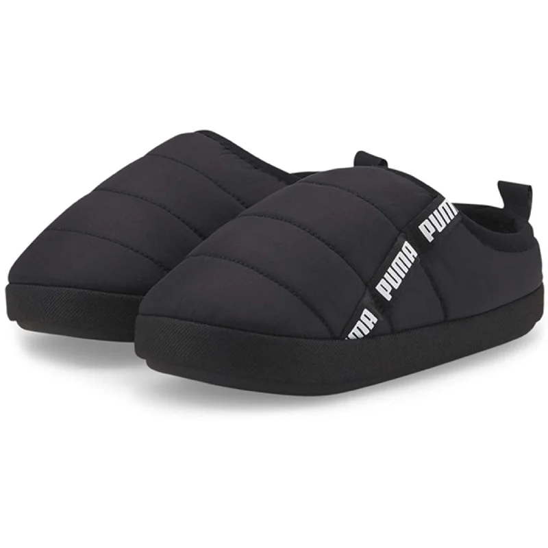 Lightweight Mesh Running Shoes Puma Scuff Slippers Black-White