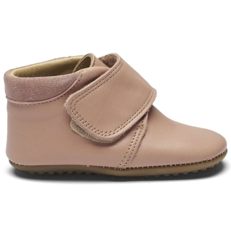 Flexible Athletic Shoes Pom Pom Indoor Shoe Velcro Rose