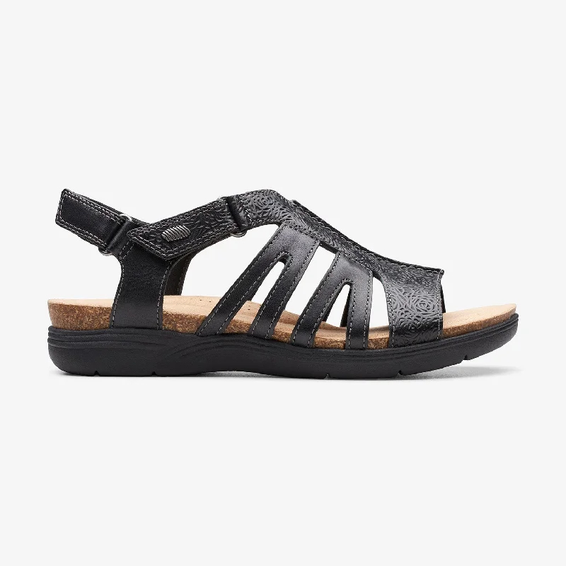 Ultra-Soft Cushion Shoes Womens - April Belle Black Leather