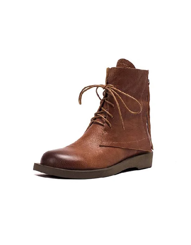 Anti-Slip Running Shoes Wear-resistant Slip-resistant Handmade Ankle Boots