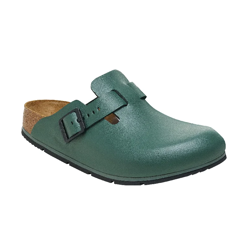 Everyday Lightweight Shoes Boston Pro Thyme PU Coated Natural Leather