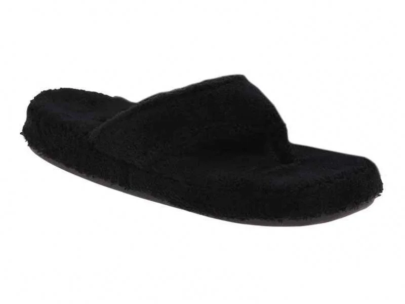 Cozy Memory Foam Shoes Acorn Spa Thong - Women's Slipper