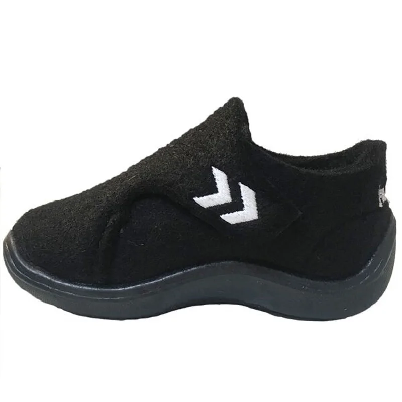 Lightweight Sport Sneakers Hummel Black Wool Slipper Infant