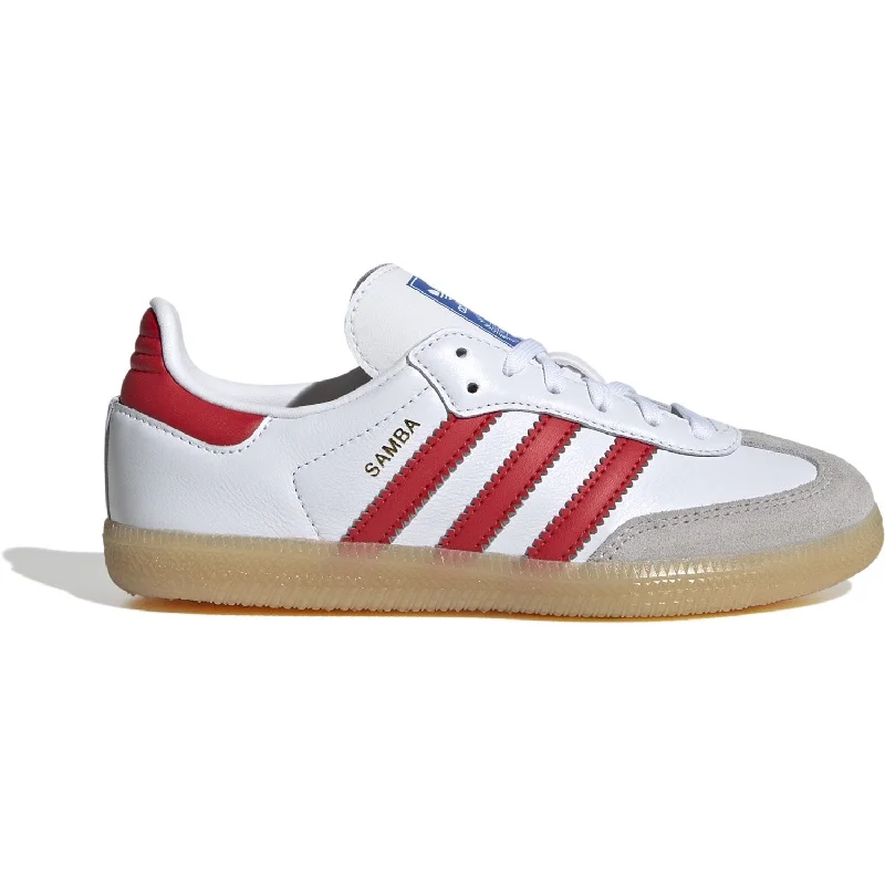 Premium Casual Sneakers adidas Originals Cloud White/Collegred/Gum3 Samba Og C Sneakers