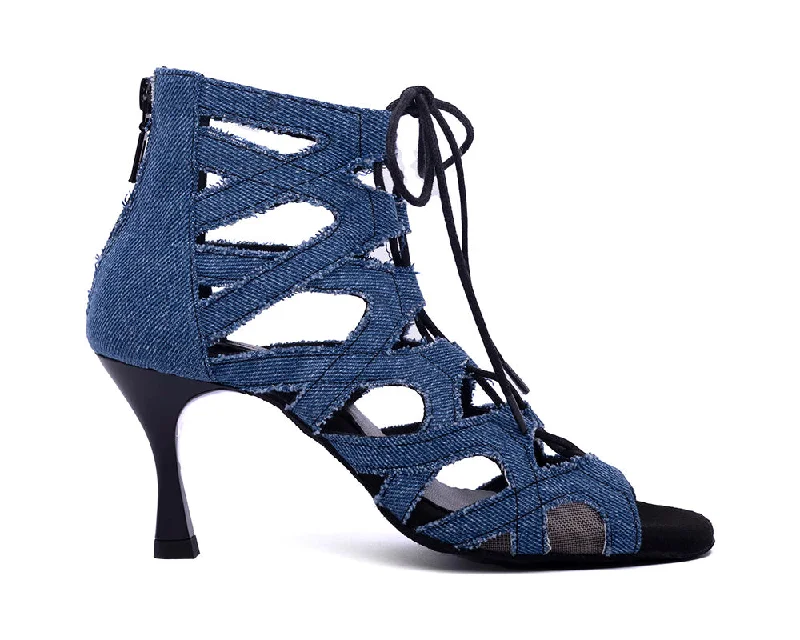 Modern Sport Sneakers PortDance PD804 Denim