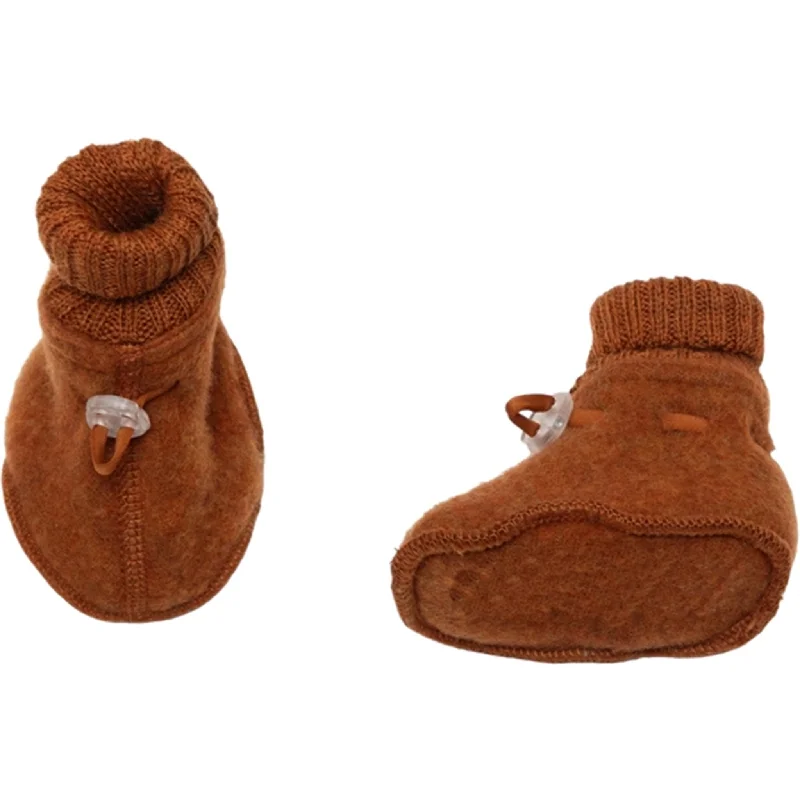 Sleek Sport Sneakers Joha Soft Wool Orange Booties