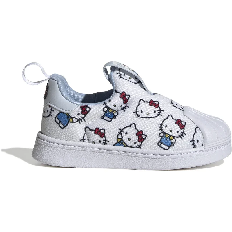 Ultra-Stretch Sneakers adidas Originals Cloud White/Halo Blue/Glow Blue Superstar 360 I Sneakers