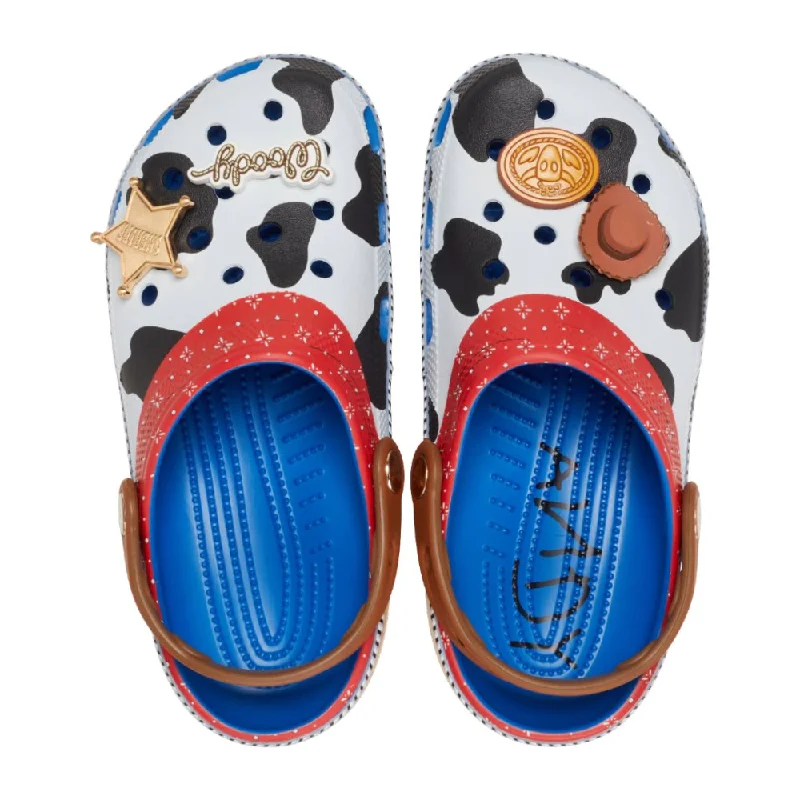 Stylish Travel Shoes Crocs Unisex Toy Story Woody Classic Clog - Blue Jean